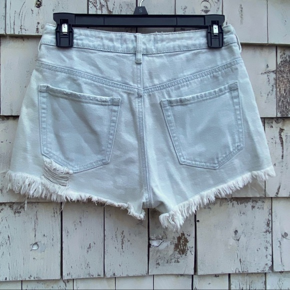 PacSun High Rise Distressed Shorts - Picture 2 of 5